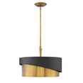 thumbnail image 1 of FR34314HBR-Fredrick Ramond Lighting-Gigi-Three Light Stem Hung Pendant-21 Inches Wide by 15.5 Inches Tall, 1 of 2