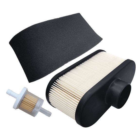 FR651V Air Filter for Kawasaki FR691V FR730V FS481V FS541V FS600V FS651V FS691V FS730V Engine Lawn Mower tractor, with Pre Filter Foam Fuel filter tune up kit, Replace 11013-0752