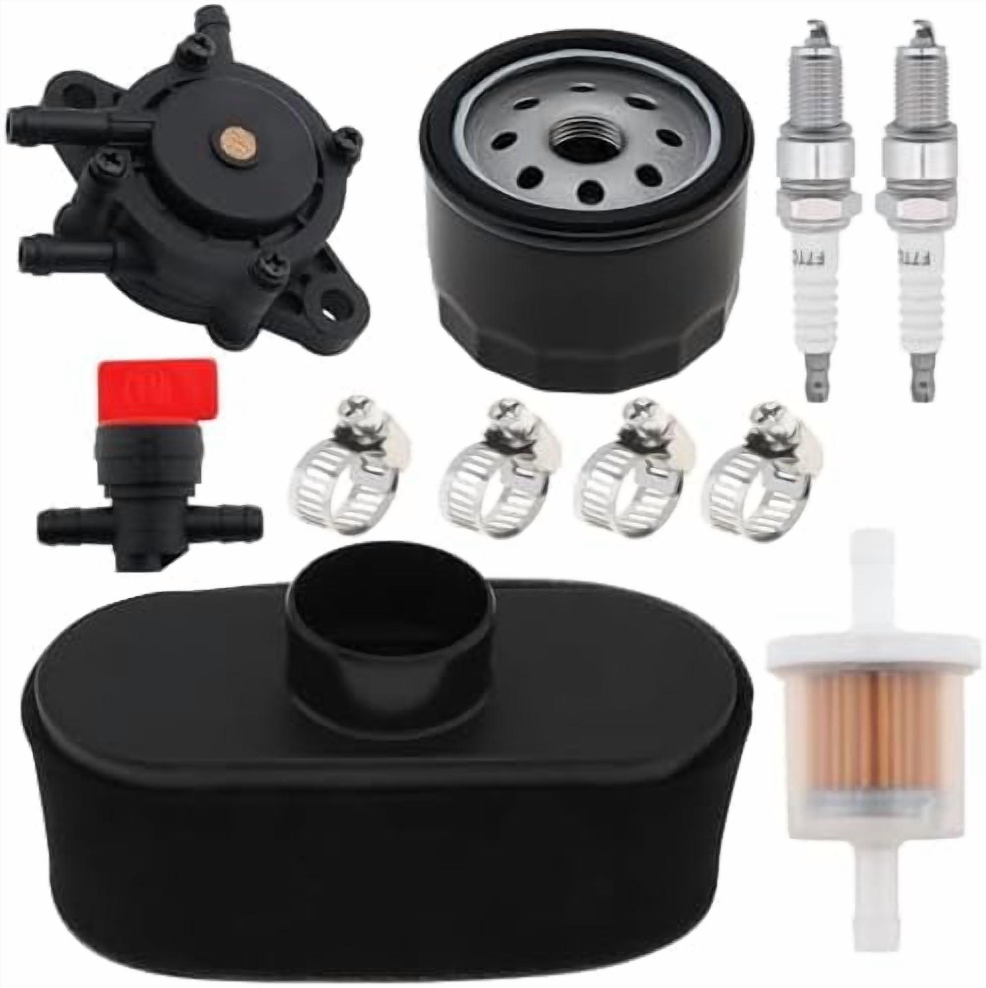 FR691V Tune Up Kit Fit for Kawasaki FR651V FR730V FS481V FS600V FS691V FS730V Engine Lawn Mower,Replace 11013-0752 Air Filter 49065-0721 49065-7007 Oil Filter X300 X320 Maintenance Kit