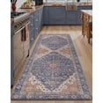 thumbnail image 1 of FRABE Anti Fatigue Kitchen Mat Cushioned,Waterproof Non Slip Comfort Floor Runner,Memory Foam Padded Standing Rug Washable, for Home, Sink, Laundry, Office, Indigo,24"x59", 1 of 10