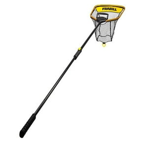 FRABILL TROPHY HAUL POWER EXTEND LANDING FISHING NET W/ LED & 18" x 21" HOOP