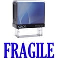 thumbnail image 1 of FRAGILE Self Inking Rubber Stamp Small Blue Ink Office Stock Stamp Colop Stamper, 1 of 1