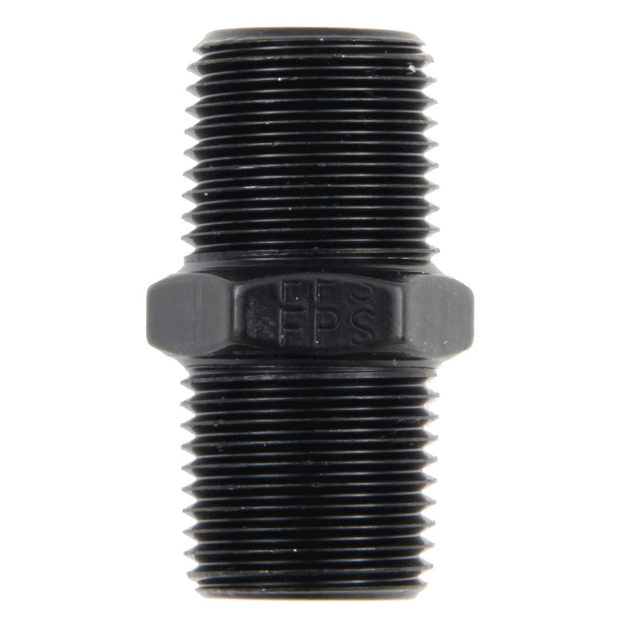 Fragola 1/2 MPT Pipe Nipple Black