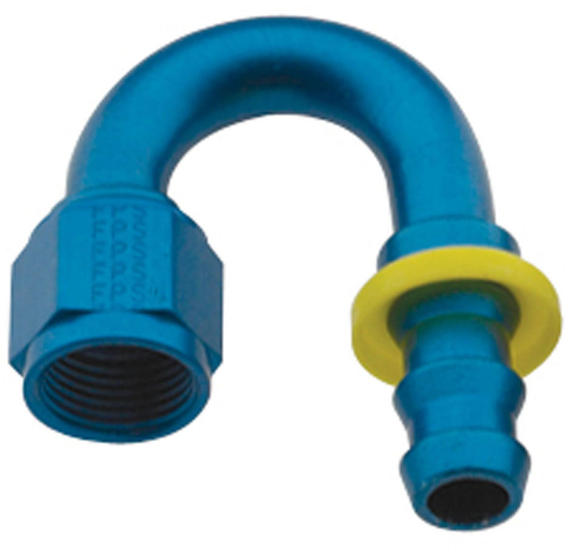 Fragola Hose Fitting #8 180-Degree Push Lock 218008 Fragola Hose Fitting #8 180-Degree Push Lock 218008