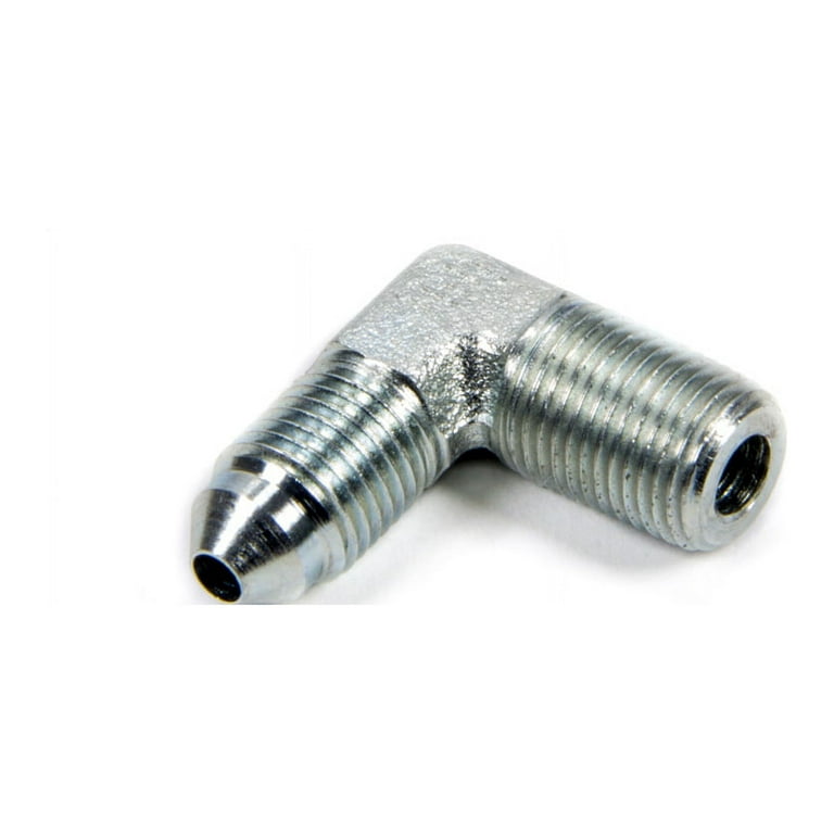 Fragola #3 x 1/8 MPT 90-Degree Adapter Fitting Steel 582203 Fragola #3 x 1/8 MPT 90-Degree Adapter Fitting Steel 582203