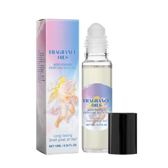 FRAGRANCE OILS Baby Powder Perfume Body Oil,Roll On Fragrance Oil Fresh Milk Charm Stay Portable Perfume 10ml