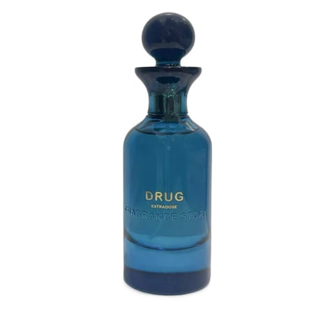 FRAGRANCE STORY Drug Extrados Eau de Parfum for Men – Long Lasting Citrus Marine Woody Cologne with Ambergris & Patchouli – Bold Masculine Fragrance Spray