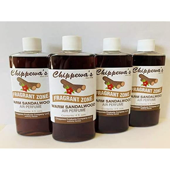 FRAGRANT ZONE Warm Sandalwood 4 Pack