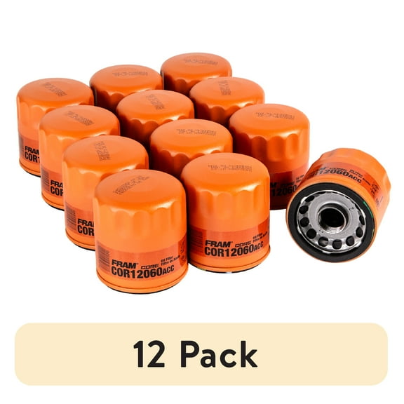 FRAM 12 pack Core Oil Filter, 12060, 10k Mile Protection, Fits Select Vehicles