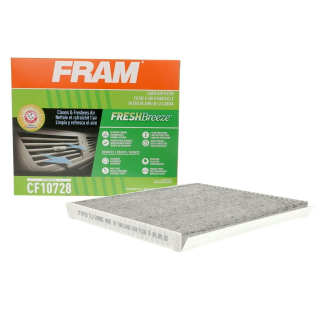 FRAM CF10728 Cabin Air Filter Fits select 20122016 HYUNDAI ELANTRA