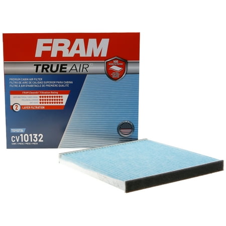 FRAM CV10132 TrueAir Premium Cabin Air Filter with N95 Grade Filter Media for Select Toyota Vehicles price history and forecast - FRAM CV10132