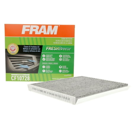 FRAM Cabin Air Filter, CF10728, Engine Protection, for Select Vehicle price history and forecast - FRAM CF10728