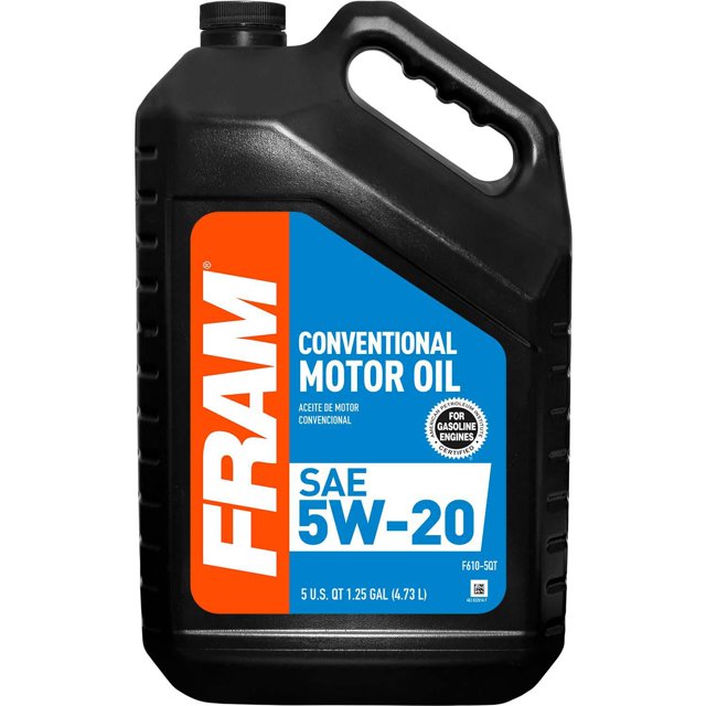 FRAM Conventional 5W20 Conventional Motor Oil Chain Wear Protection