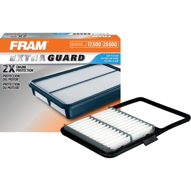 Filtro Aria FRAM Extra Guard CA10159 – Perfetto Per Veicoli Toyota, Protezione Motore 2x