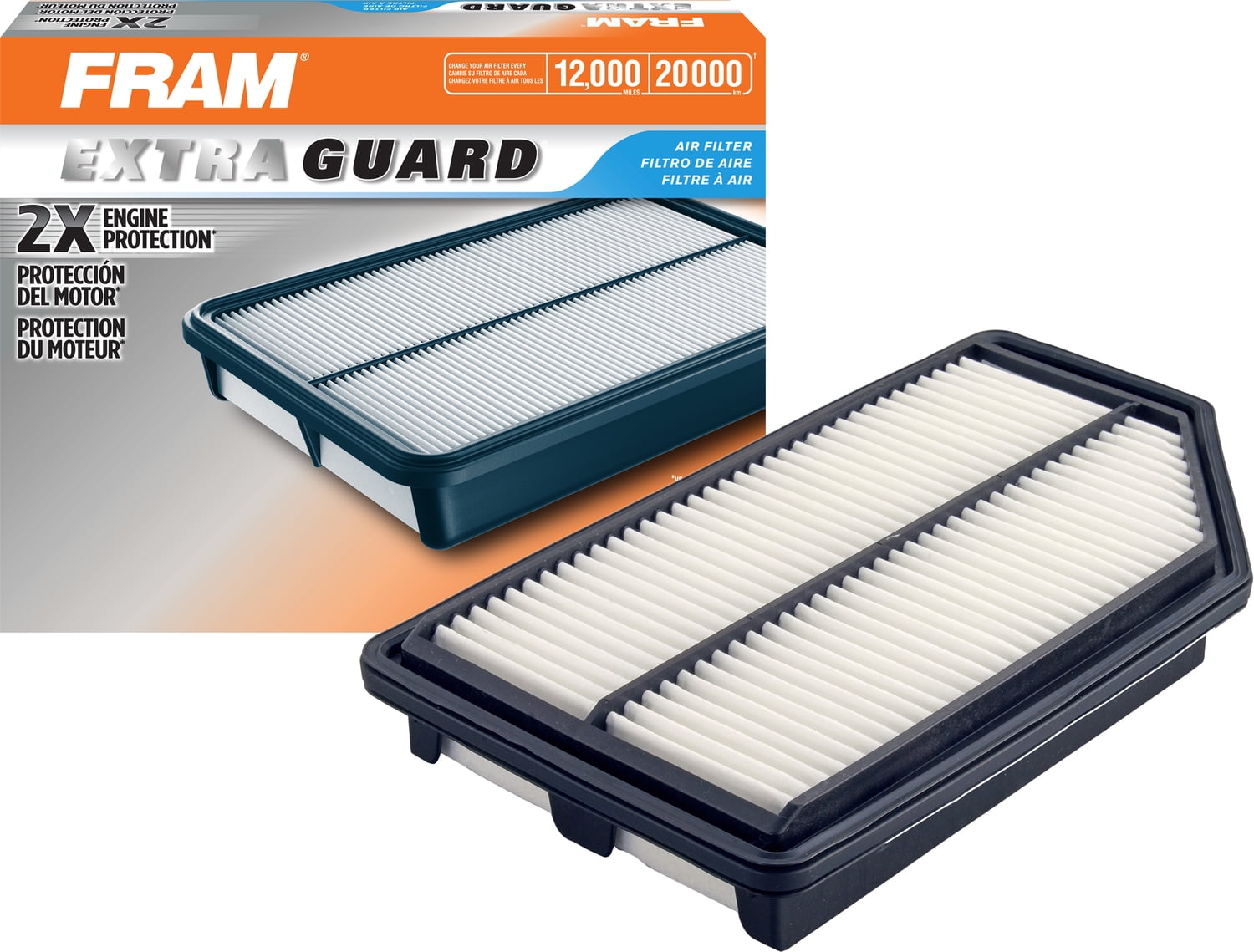 FRAM Extra Guard Air Filter, CA11042 for Select Honda Vehicles Fits select: 2011-2017 HONDA ODYSSEY