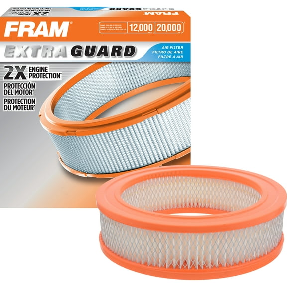FRAM Extra Guard Air Filter, CA160 for Select American Motors, Checker, Chrysler, Dodge, Fargo, Jeep and Plymouth Vehicles Fits select: 1989-1996 DODGE DAKOTA, 1999-2003 DODGE RAM VAN