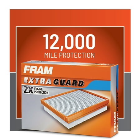 FRAM Extra Guard Air Filter, CA5057, 12K Miles, Engine Protection for Select Vehicle price history and forecast - FRAM CA5057