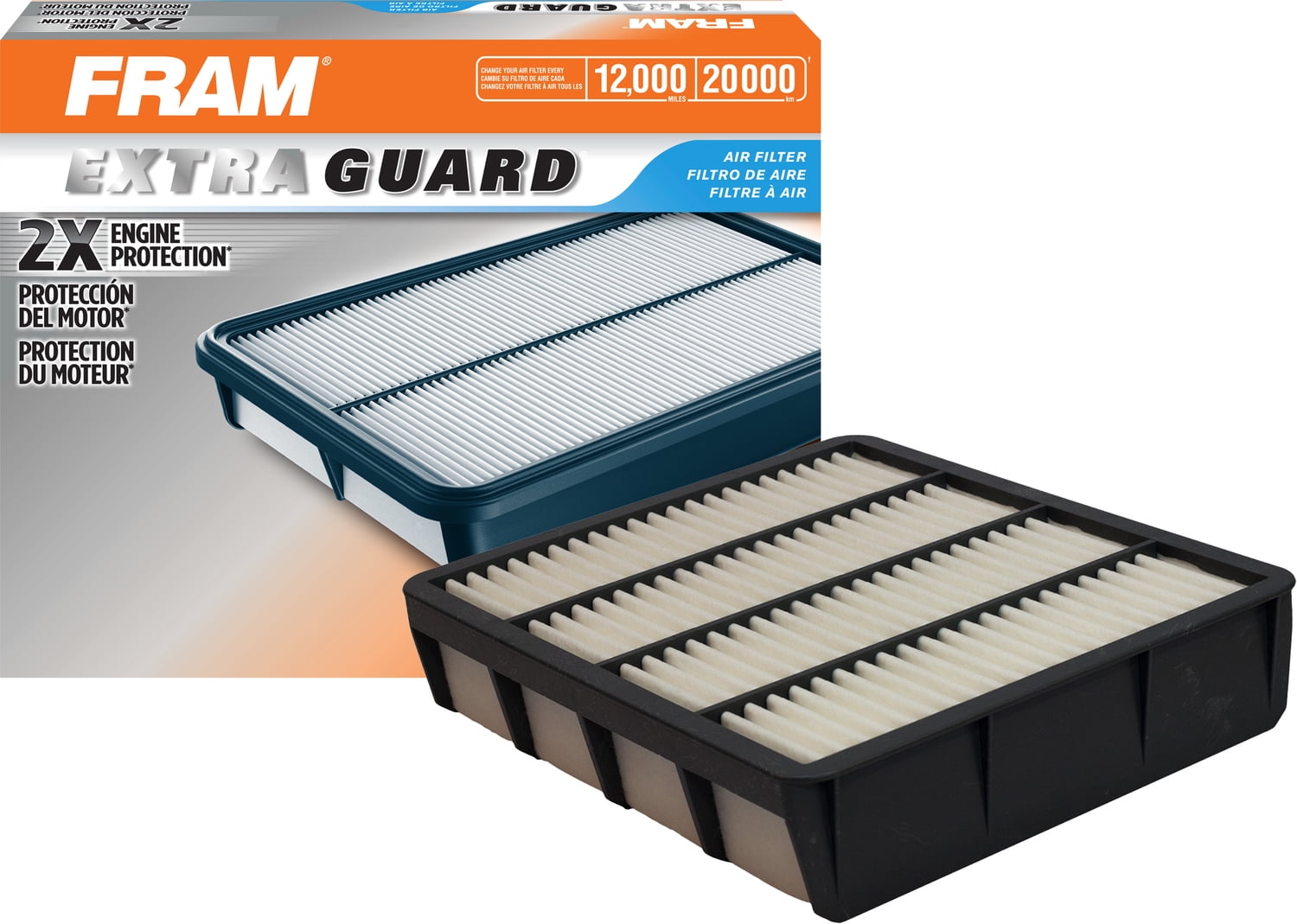 FRAM Extra Guard Air Filter, CA7626 for Select Lexus and Toyota Vehicles Fits select: 1995-2004 TOYOTA TACOMA, 1996-2002 TOYOTA 4RUNNER