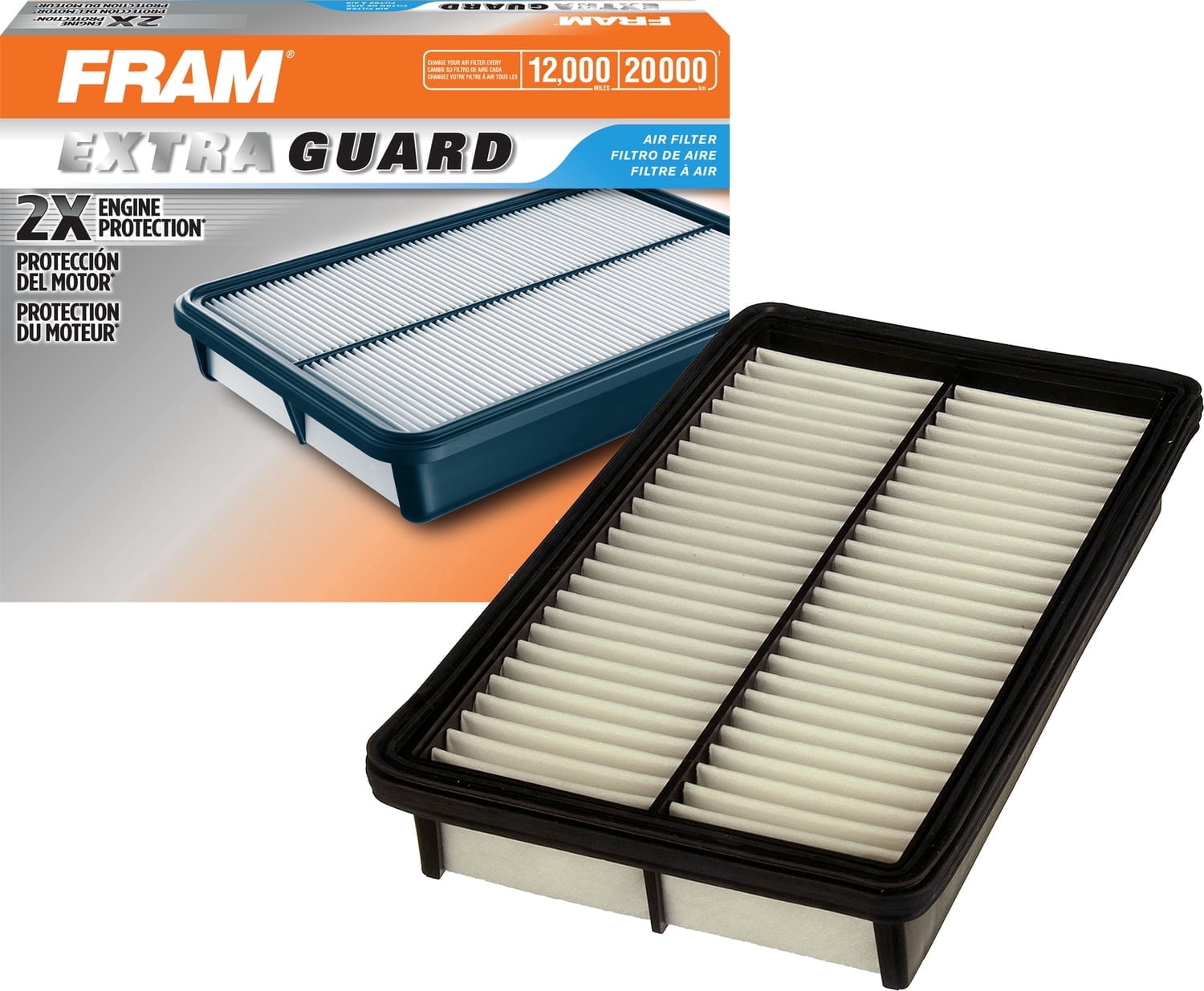 FRAM, Extra Guard Air Filter, CA9669, Fits select Mazda 2007-2012