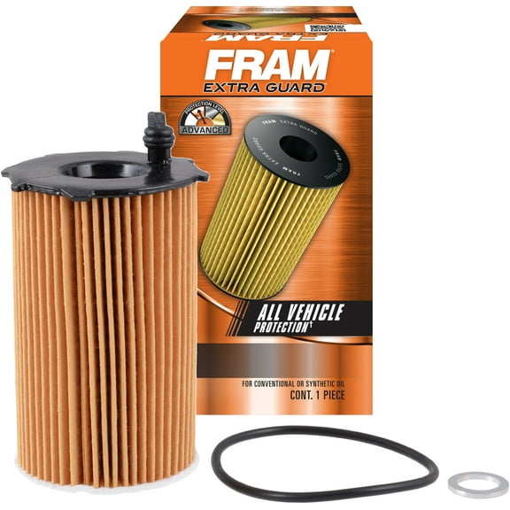 FRAM Extra Guard Filter CH10855, 10K mile Change Interval Oil Filter Fits select: 2011-2018 KIA SORENTO, 2010-2018 HYUNDAI SANTA FE