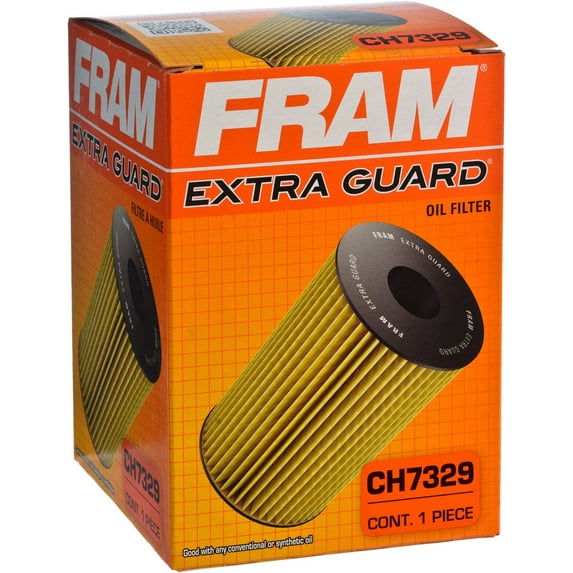 FRAM Extra Guard Filter CH7329, 10K mile Change Interval Oil Filter Fits select: 1986-1991 MERCEDES-BENZ 560, 1981-1985 MERCEDES-BENZ 380
