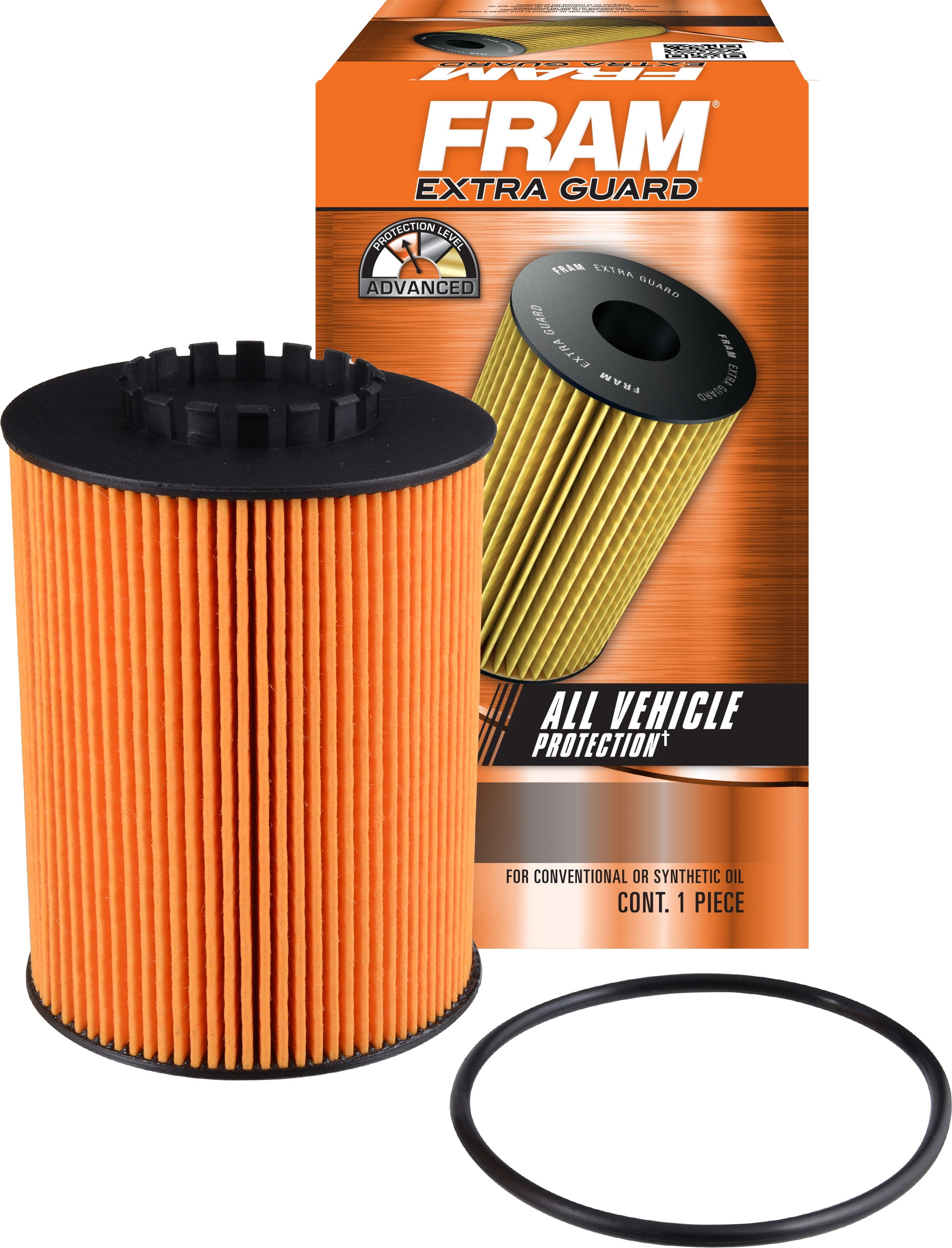 FRAM Extra Guard Oil Filter, CH11242, 10K mile Filter for