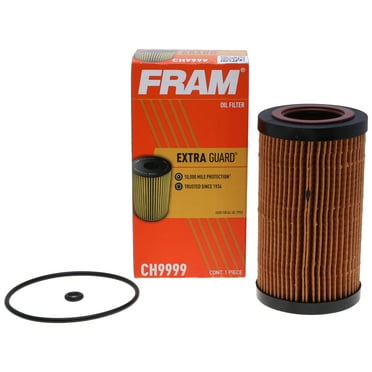 FRAM Extra Guard Oil Filter, CH9999, 10K Miles, Replacement Oil Filter Fits Select Vehicles