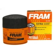 FRAM Extra Guard Oil Filter, PH10060, 10K mile Replacement Oil Filter Fits select: 2013-2023 RAM 1500, 2018 CHEVROLET EQUINOX