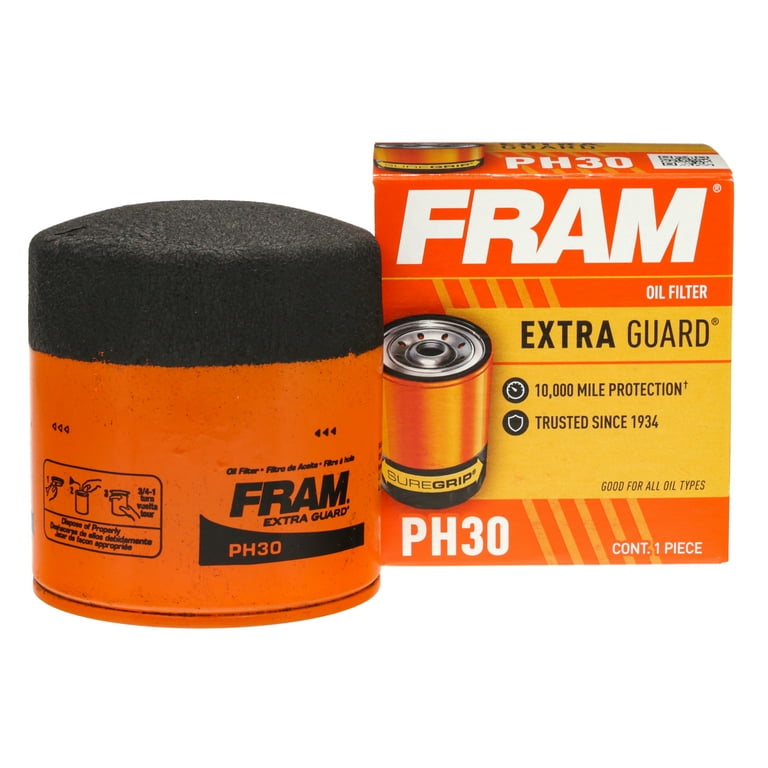 FRAM Extra Guard Spin-On Oil Filter PH30 FRAM Extra Guard Spin-On Oil Filter PH30