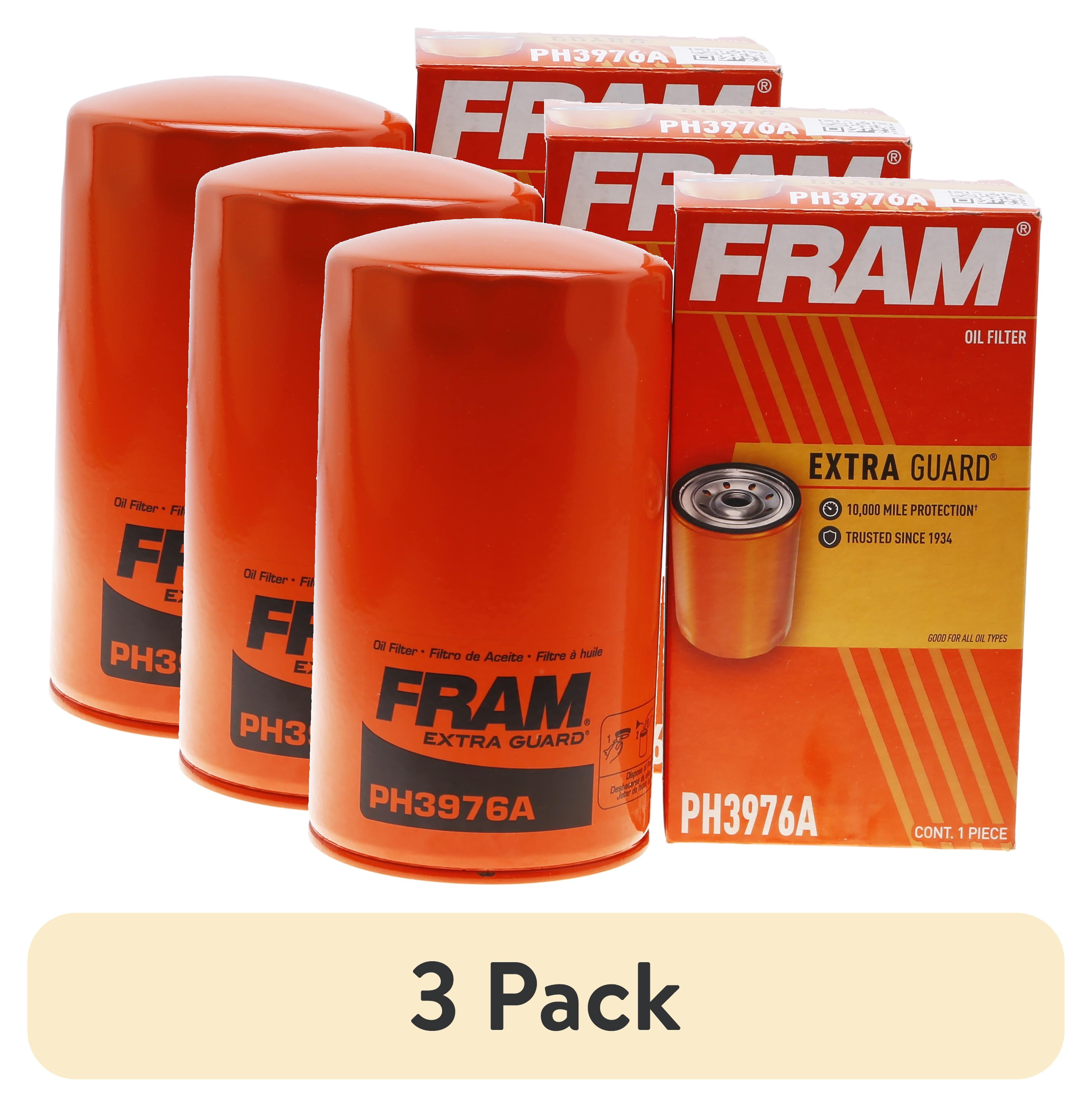 FRAM Extra Guard Spin-On Oil Filter PH3976A FRAM Extra Guard Spin-On Oil Filter PH3976A