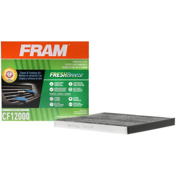 FRAM Fresh Breeze Cabin Air Filter with Arm & Hammer Baking Soda, for Select Chrysler and Jeep Vehicles Fits select: 2014-2018 JEEP CHEROKEE
