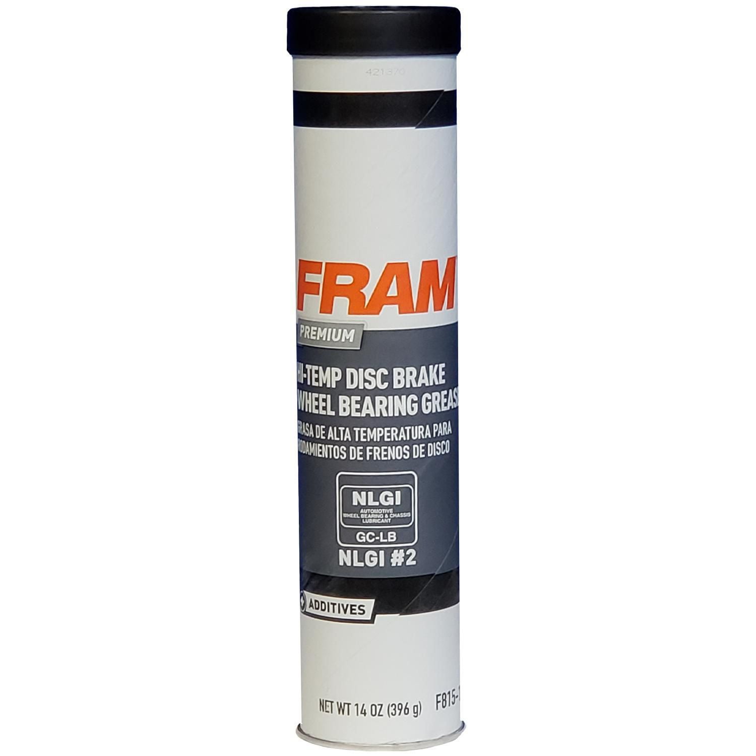 FRAM Grease FRAM HiTemp Disc Brake Wheel Bearing Grease 14 OZ, 14 oz