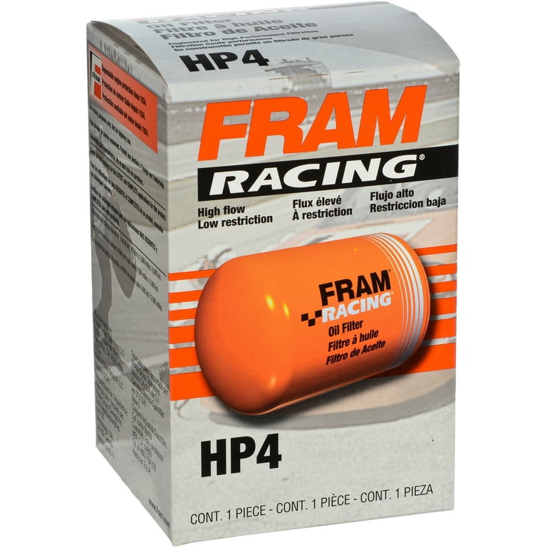 FRAM High Performance Spin-On Oil Filter HP1 FRAM High Performance Spin-On Oil Filter HP1