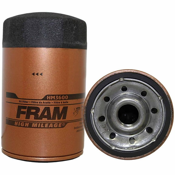 FRAM High Mileage Oil Filter, HM3600 Fits select: 1997-2008 FORD F150, 2007-2009 FORD EDGE