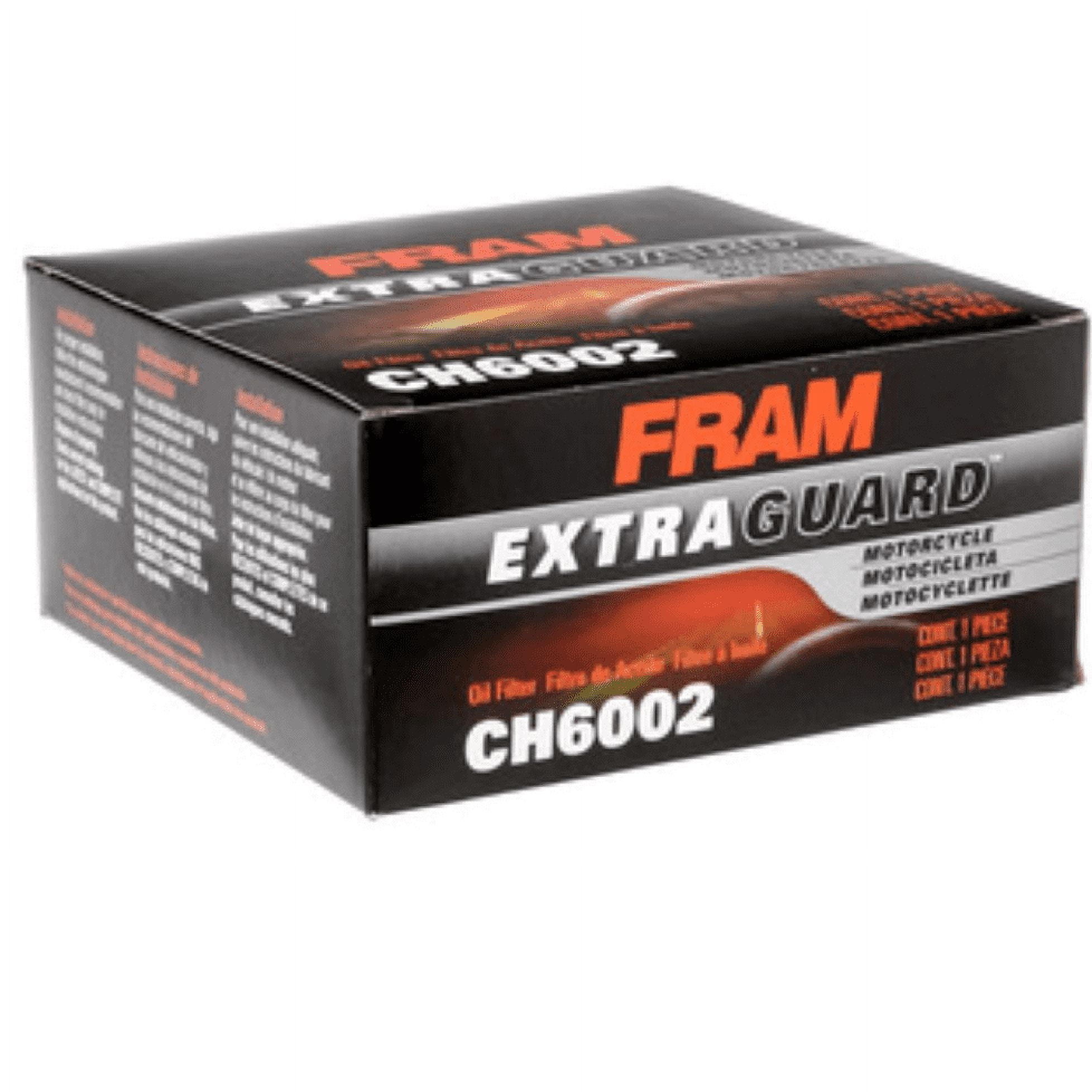 FRAM Motorcycle/ATV Oil Filter, CH6002 for Select Yamaha Models