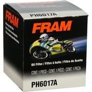 FRAM Motorcycle/ATV Oil Filter, PH6017A for Select Harley-Davidson, Honda, Indian, Yamaha, Polaris, Triumph and Victory Models