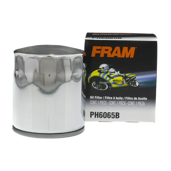 FRAM Motorcycle/ATV Oil Filter, PH6065B for Select Buell, Harley Davidson, and Moto-Guzzi Models