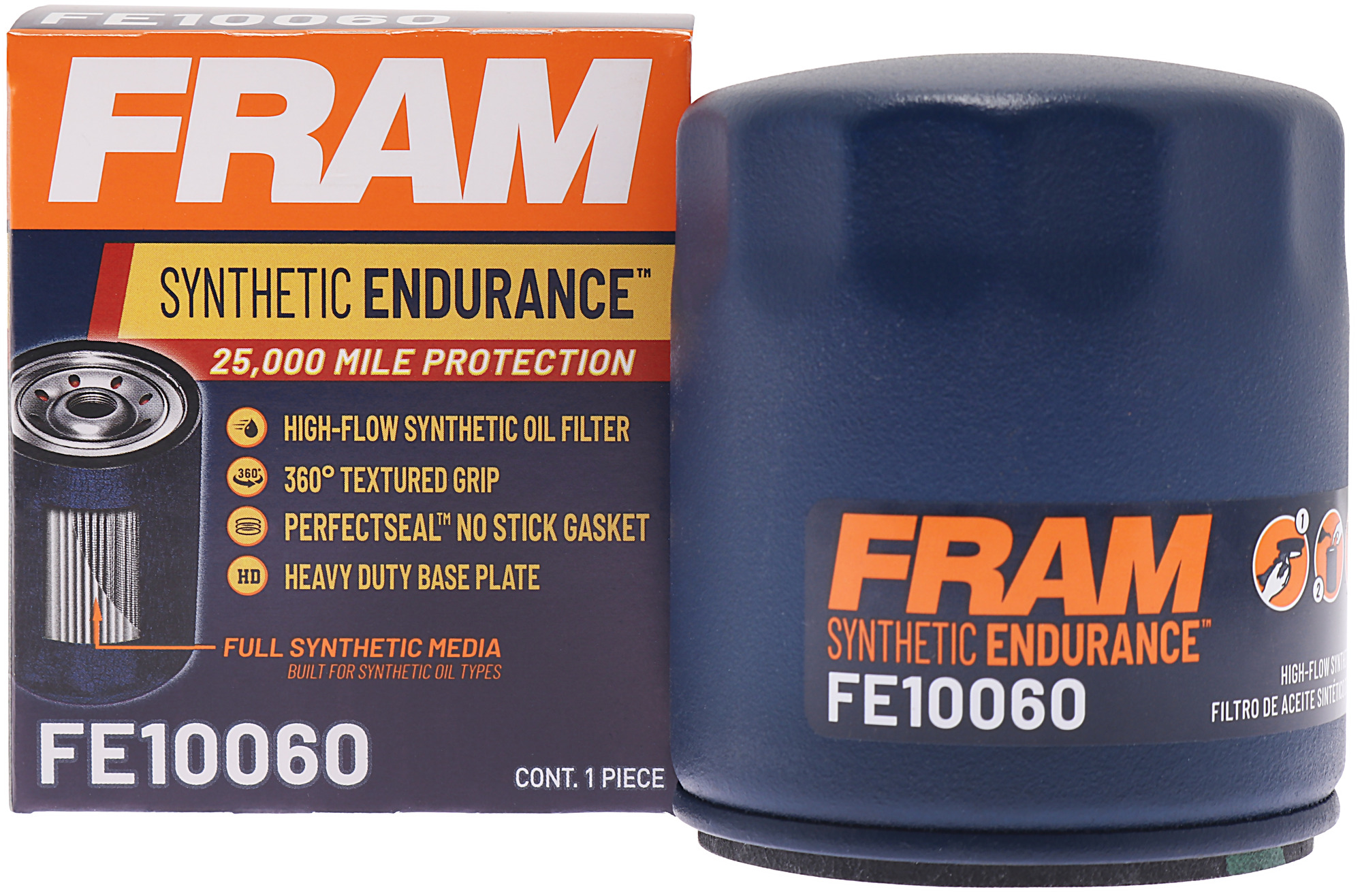 K&N Motorcycle Oil Filter High Performance, Premium, Designed to be