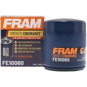 FRAM Synthetic Endurance Premium Oil Filter, FE10060, 25K Mile Replacement For Select Vehicles