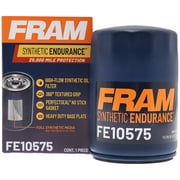 FRAM Synthetic Endurance Premium Oil Filter, FE10575, 25K mile Replacement Filter for Select Chevrolet and Ford Vehicles