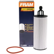 FRAM Synthetic Endurance Premium Oil Filter, FE11665, 25K mile Replacement Filter for Select Dodge and Jeep Vehicles
