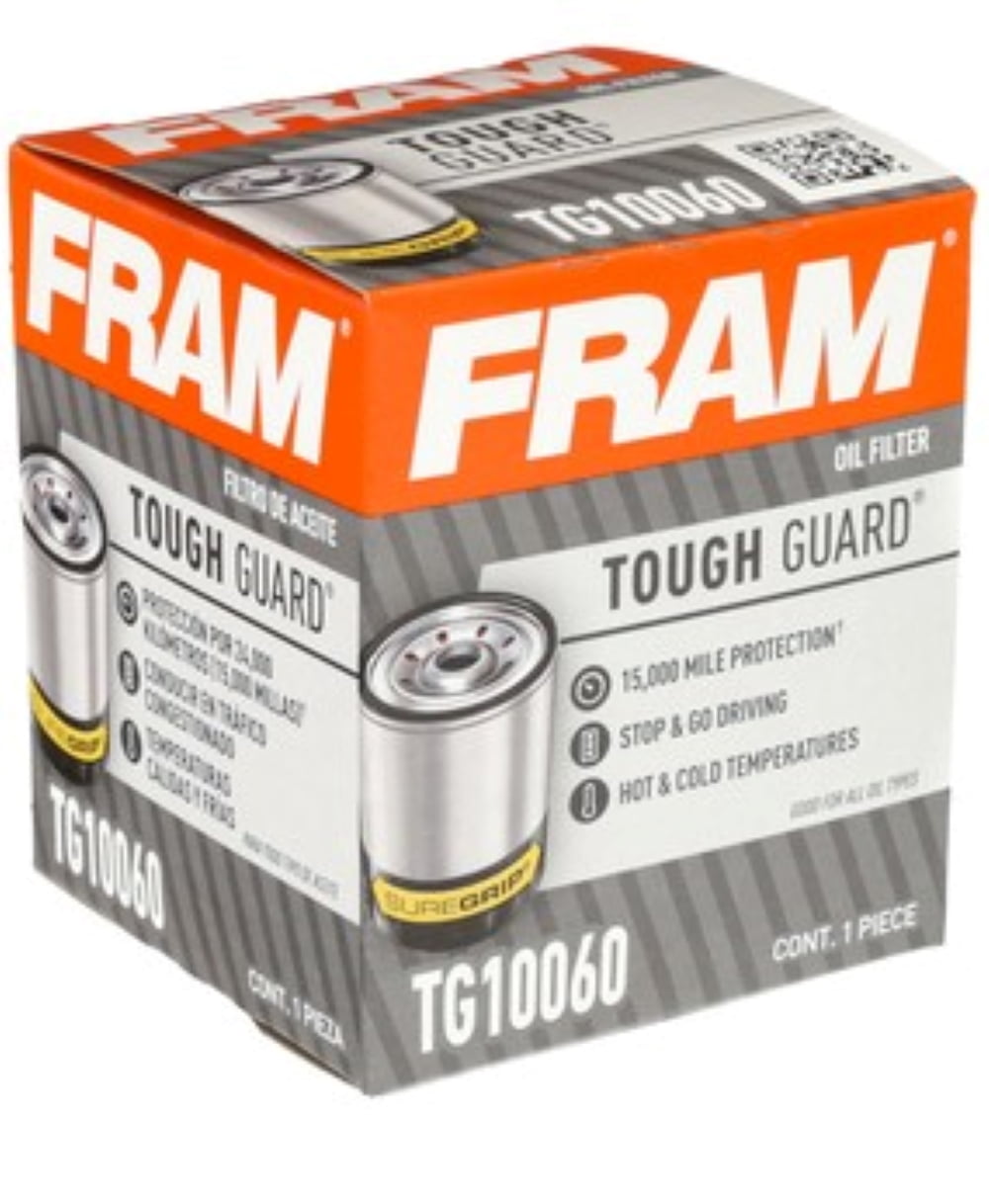 FRAM Tough Guard 15,000 Mile Oil Filter, TG10060 Fits select 20132023