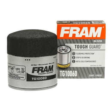 FRAM Tough Guard 15,000 Mile Oil Filter, TG10060, Replacement Oil Filter for Select Vehicles