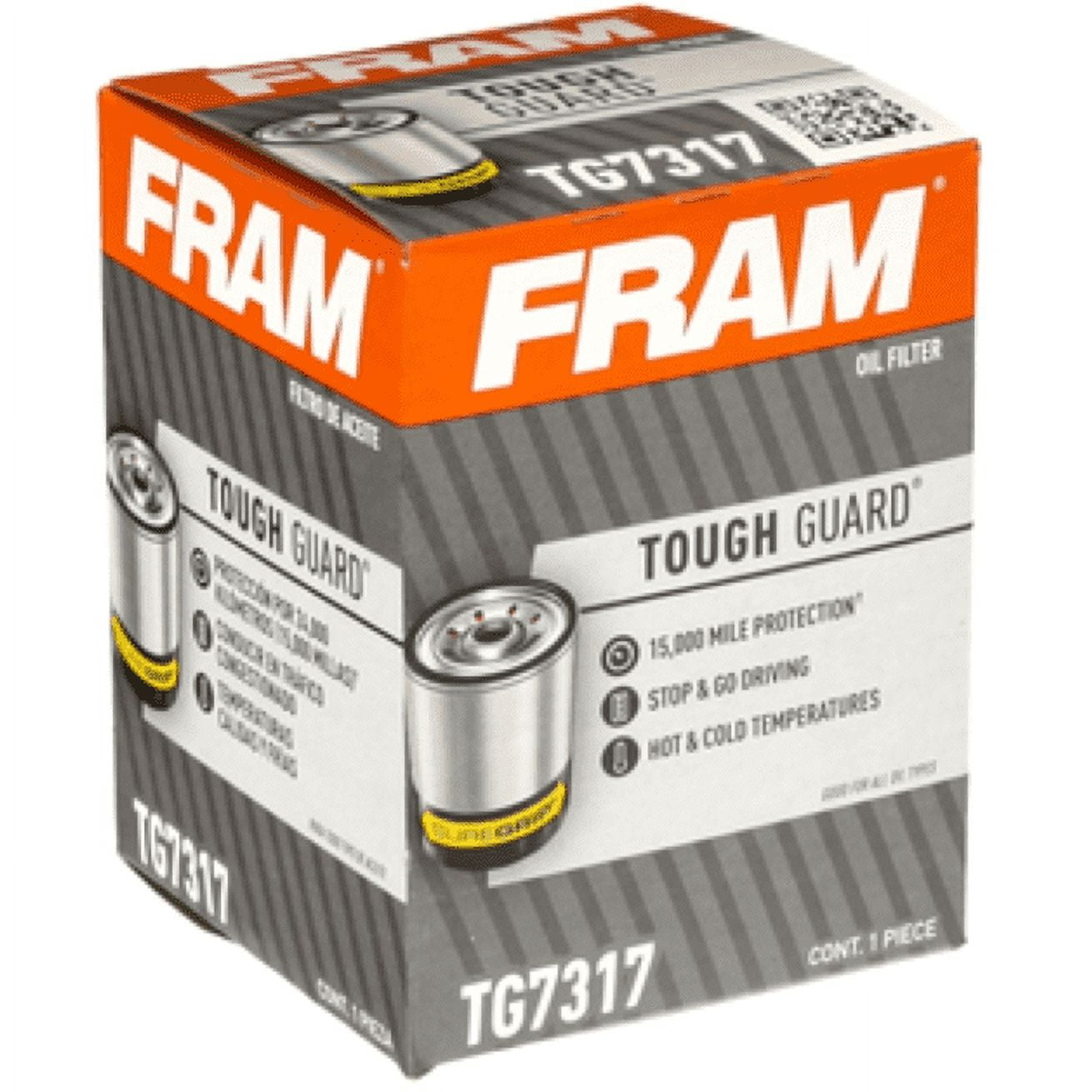 FRAM Tough Guard 15,000 Mile Oil Filter, TG7317 for Select Acura, Eagle