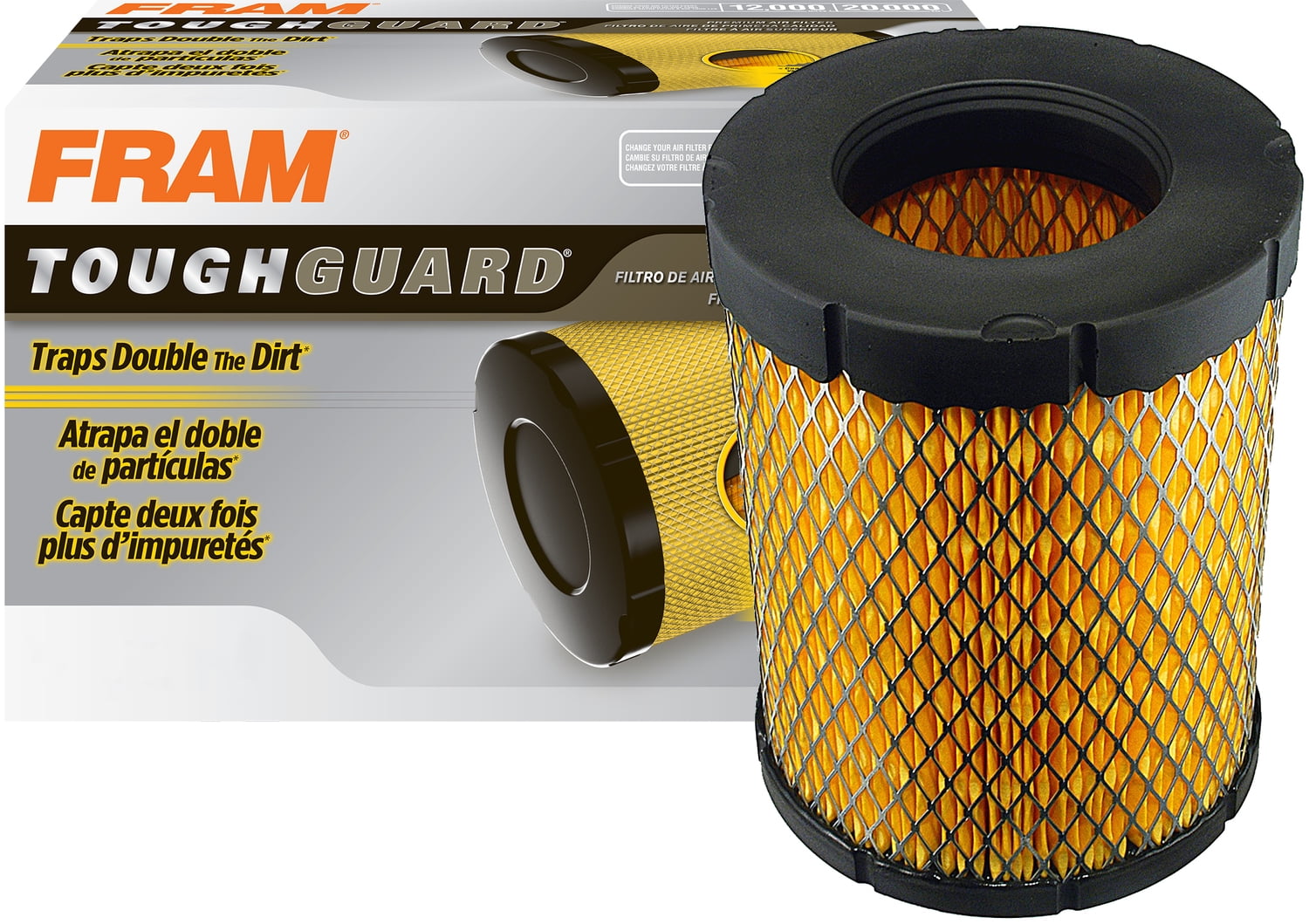 FRAM Tough Guard Engine Air Filter, TGA9345 for Select Buick, Chevrolet, GMC, Isuzu and Saab