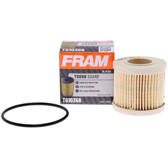 FRAM Tough Guard Filter TG10358, 15K mile Change Interval Oil Filter Fits select: 2009-2018 TOYOTA COROLLA, 2010-2020 TOYOTA PRIUS