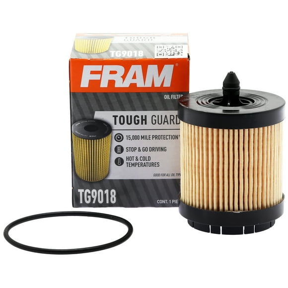 FRAM Tough Guard Filter TG9018, 15K mile Change Interval Oil Filter Fits select: 2010-2017 CHEVROLET EQUINOX, 2004-2014 CHEVROLET MALIBU