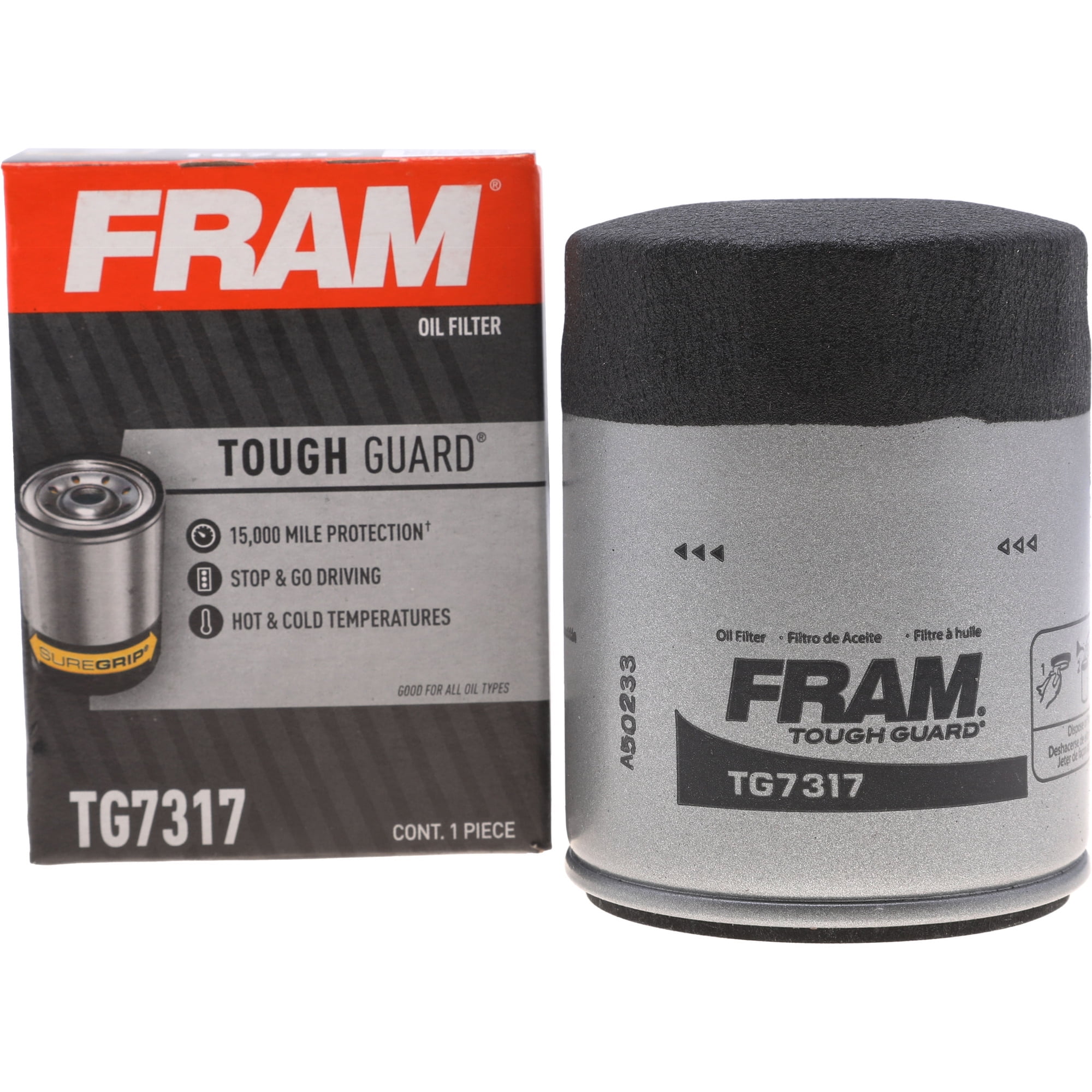 3 pack) FRAM Synthetic Endurance Premium Oil Filter, FE7317 3 pack) FRAM Synthetic Endurance Premium Oil Filter, FE7317