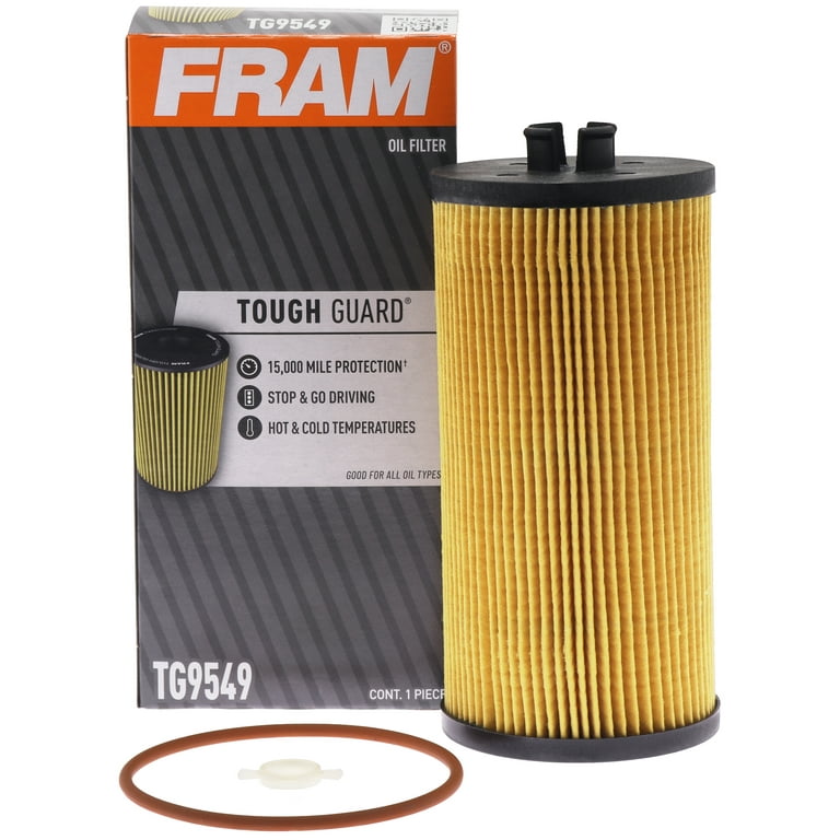 FRAM Tough Guard Oil Filter, TG9549 Fits select: 2003-2010 FORD F250,  2003-2010 FORD F350