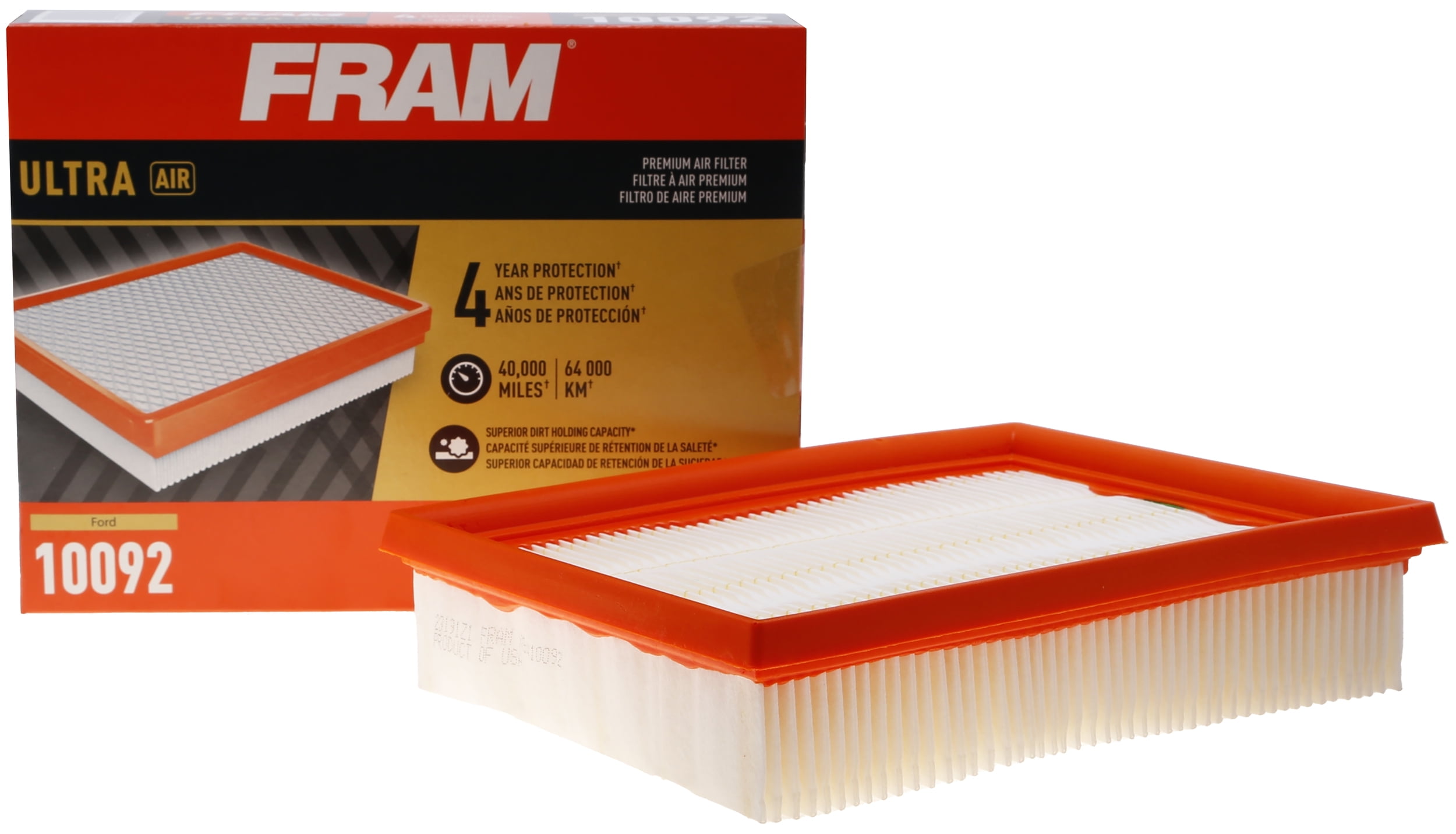 FRAM Ultra Air XGA10092 Premium Engine Air Filter For Select Vehicles